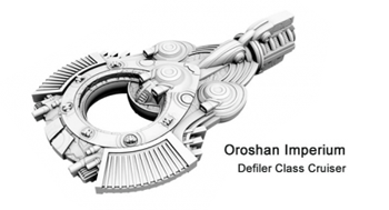 Oroshan Imperium Defiler Class Cruiser