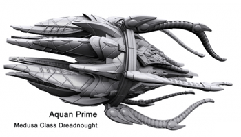 Aquan Medusa Class Dreadnought